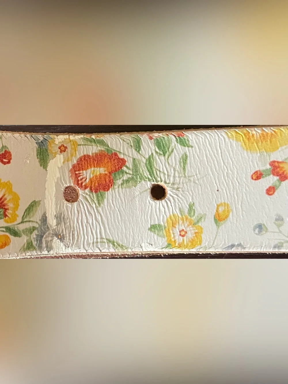 “Patricia Nash” Leather Belt. Size: L